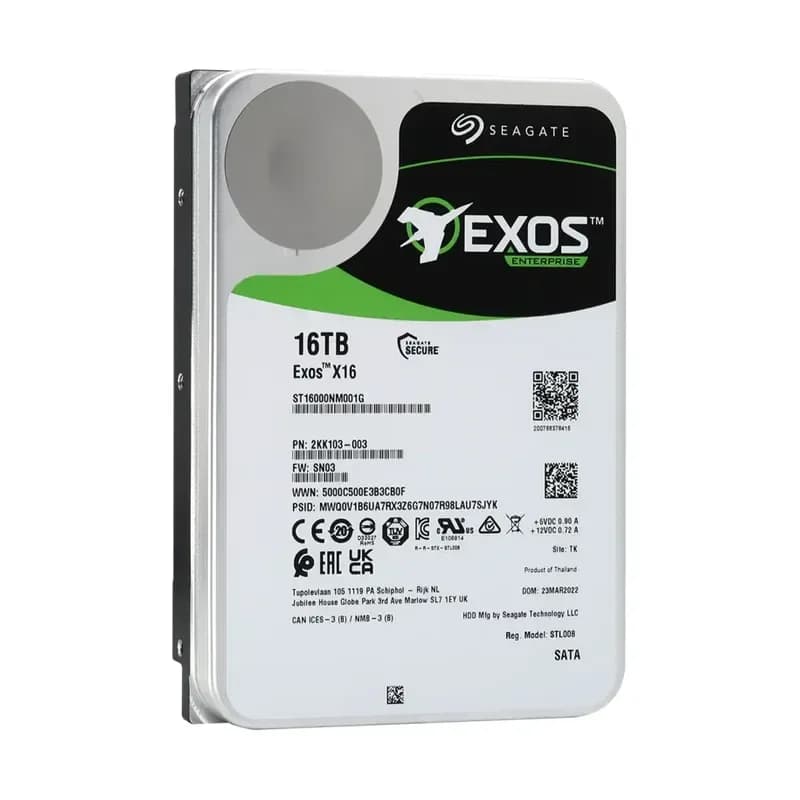 Seagate ST16000NM001G 16TB 6Gb/s SATA