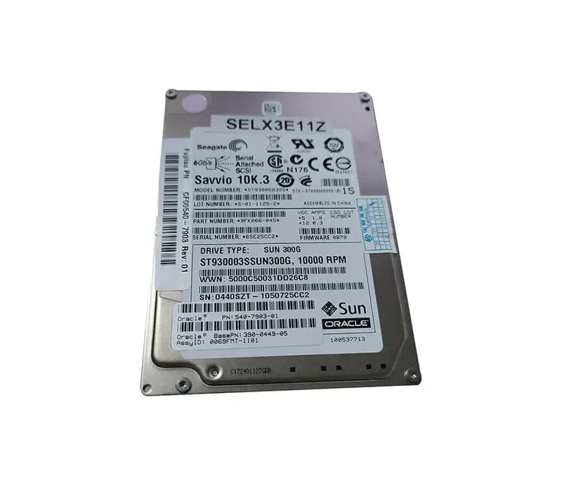 Sun ST930003SSUN300G 300GB 6Gb/s SAS