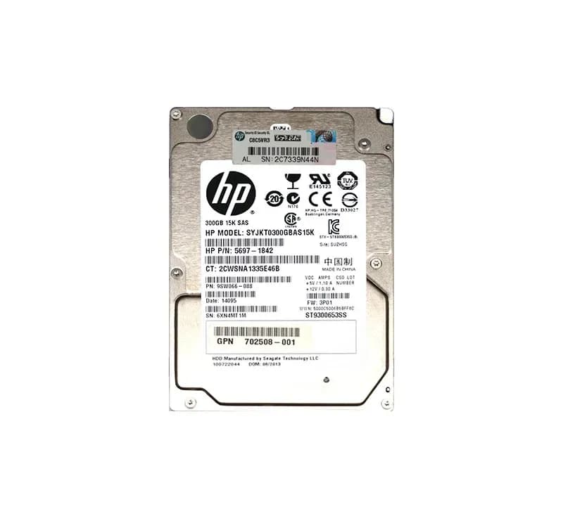 HPE SYJKT0300GBAS15K 300GB 6Gb/s SAS