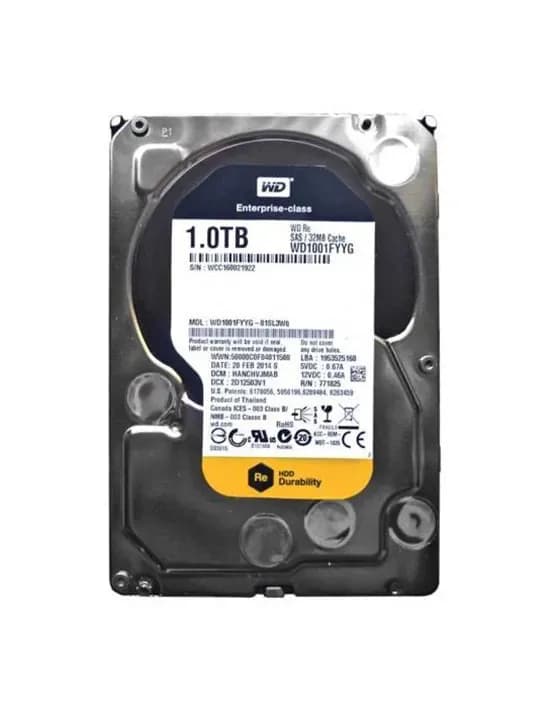 Western Digital WD1001FYYG-015L3W0 1TB 6Gb/s SAS