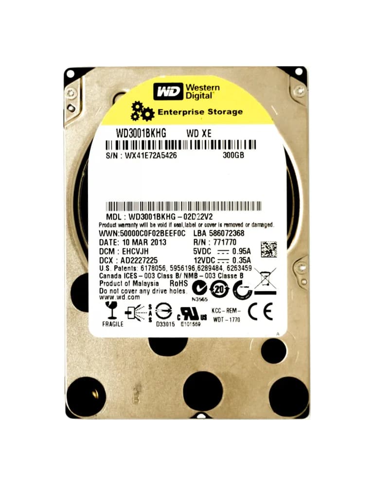 Western Digital WD3001BKHG-02D22V2 300GB 6Gb/s SAS