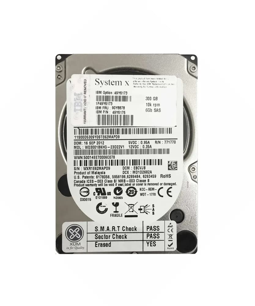 Western Digital WD3001BKHG-23D22V1 300GB 6Gb/s SAS