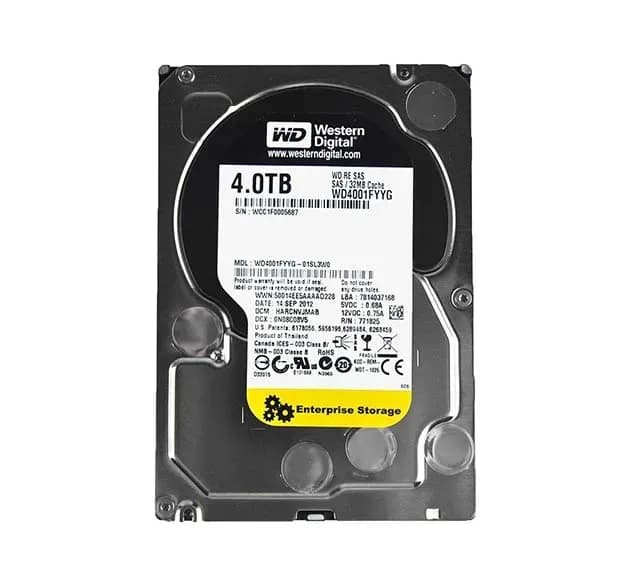 Western Digital WD4001FYYG-01NCVW0 4TB 6Gb/s SAS