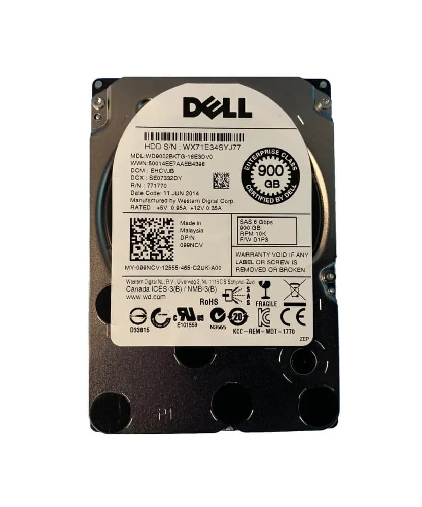 Western Digital WD9002BKTG-18E3DV0 900GB 6Gb/s SAS